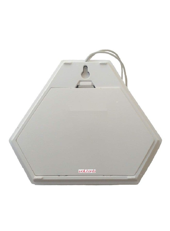 VOLtORb - Star Musical Model - GAYATRI Mantra Tune Musical Door Bell (1 Tunes) - Matt Finish - White Color, Material Plastic - 1 Piece Wired Door Bell - Image 4